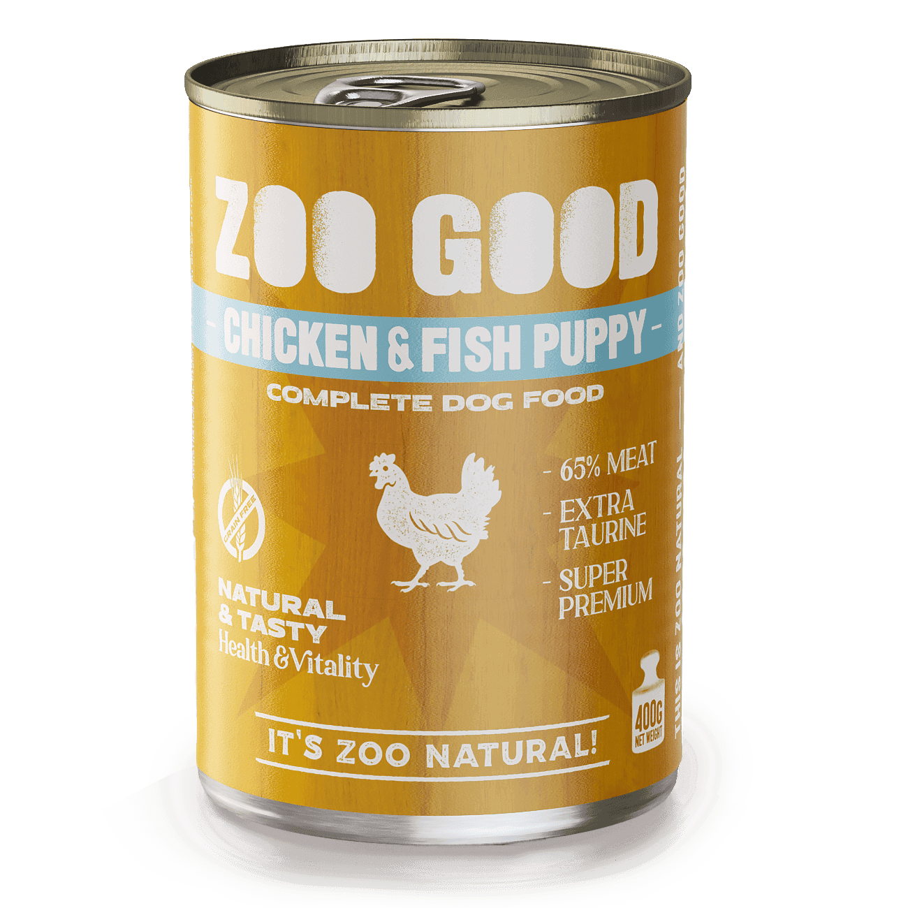 Dog Puppy White Fish & Chicken 400 g