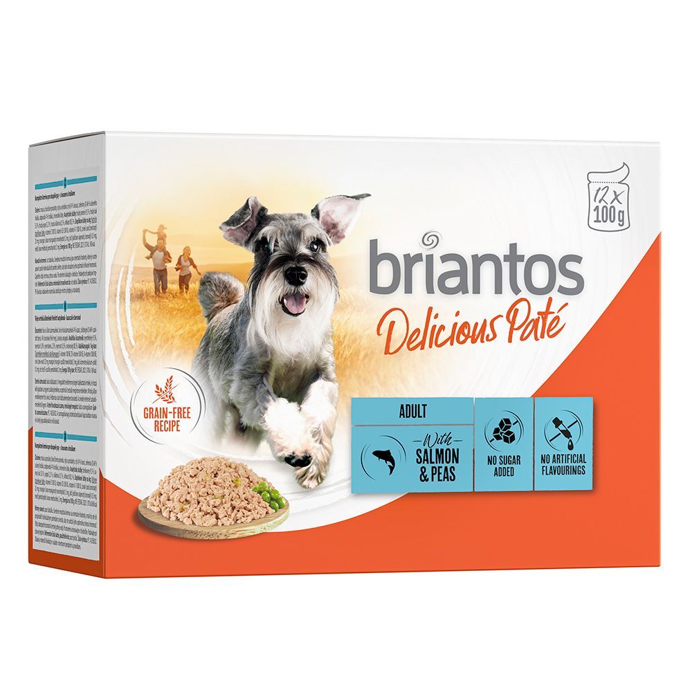 Briantos Delicious Paté 12 x 100 g - Lax