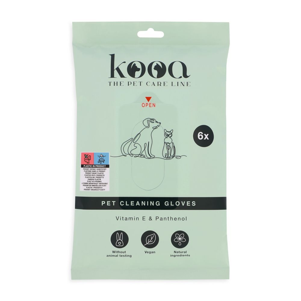 kooa rengöringshandskar - 3 par (6 st)