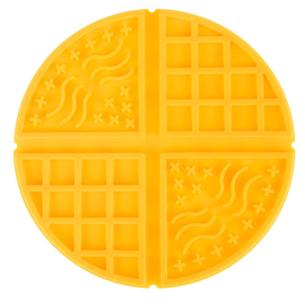Waffle slicktallrik - Ø 19,5 x H 1 cm