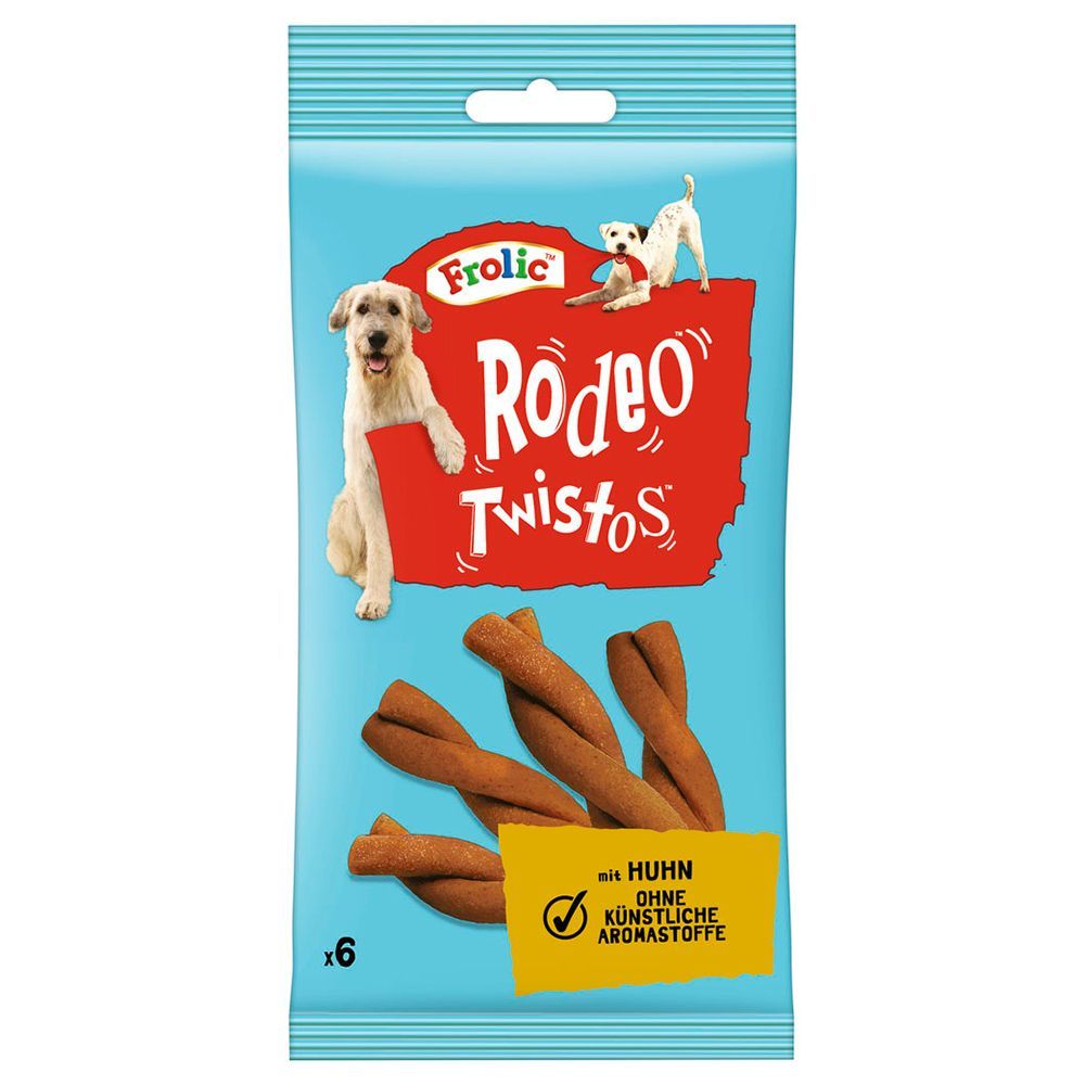 Frolic Rodeo Twistos - Med kyckling (18 x 6 bitar)